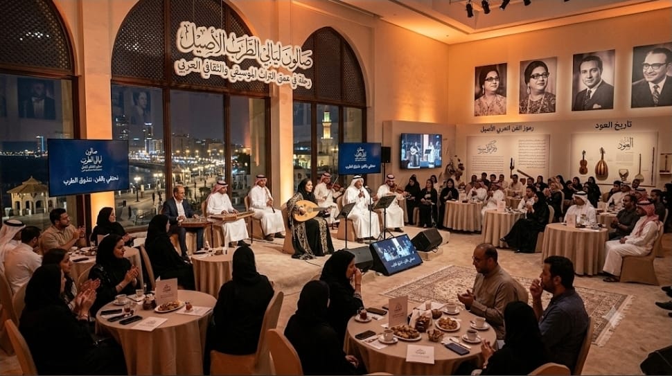 صالون ليالي الطرب الأصيل ثقافي فني