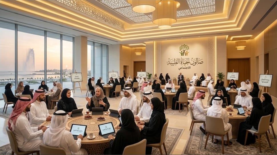 صالون الحياة الطيبة الإجتماعي